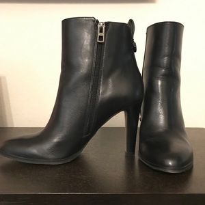 COACH Jemma Leather Booties